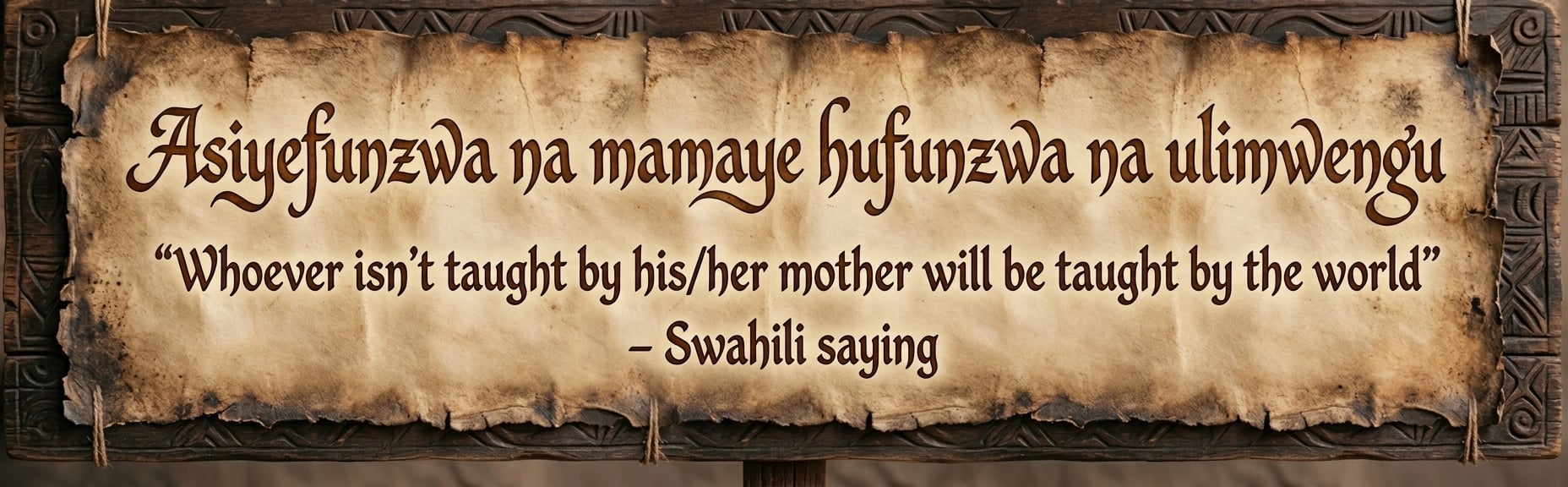 swa proverb